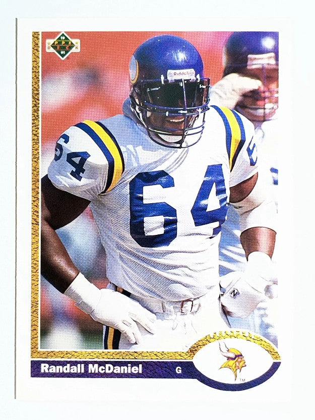 1991 Upper Deck #421 Randall McDaniel