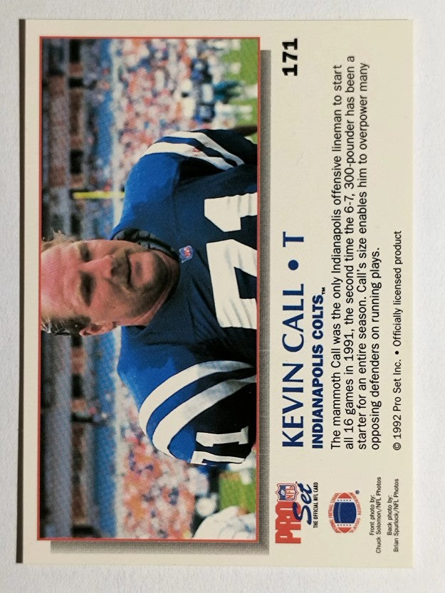1992 Power #171 Kevin Call