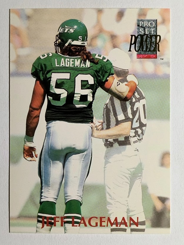 1992 Power #258 Jeff Lageman