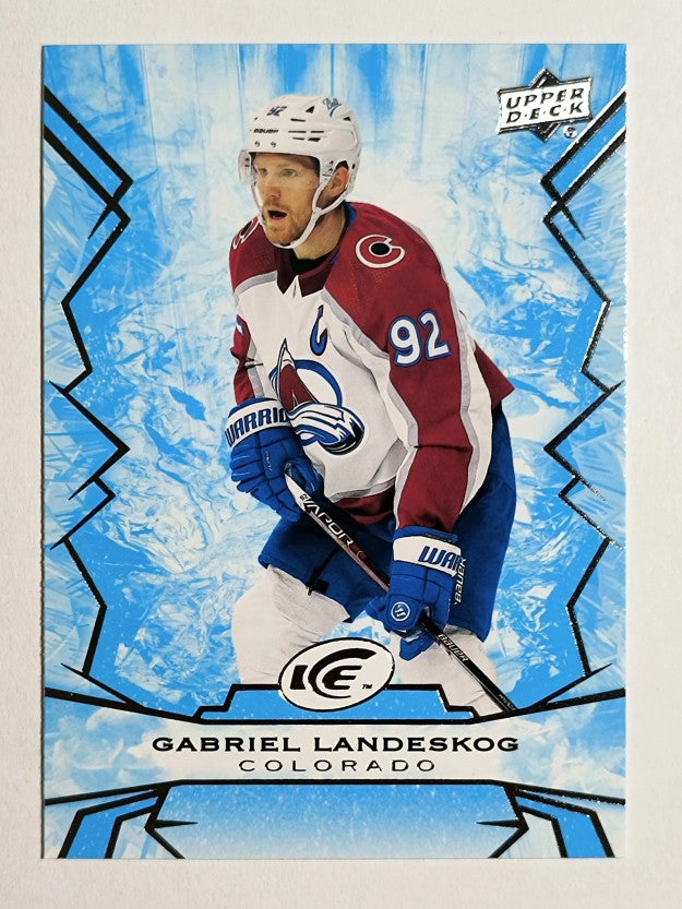 2022-23 Upper Deck Ice #34 Gabriel Landeskog