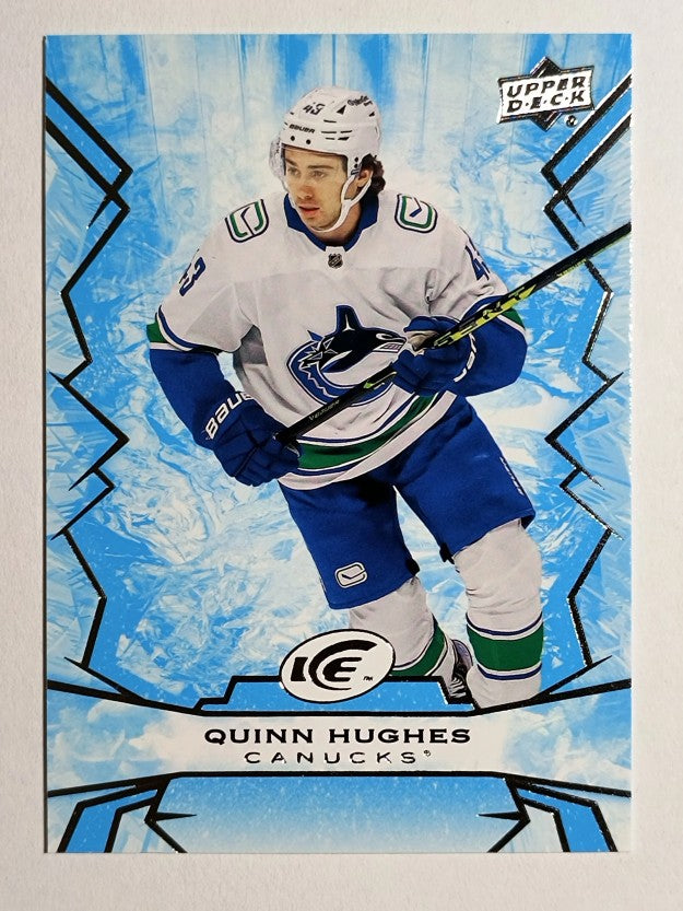 2022-23 Upper Deck Ice #73 Quinn Hughes