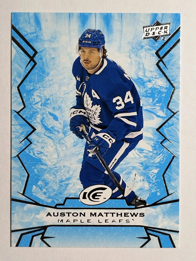 2022-23 Upper Deck Ice #42 Auston Matthews