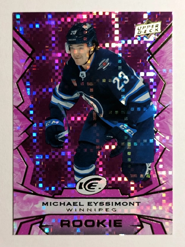 2022-23 Upper Deck Ice Purple #142 Michael Eyssimont RC