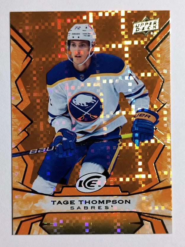 2022-23 Upper Deck Ice Orange #18 Tage Thompson
