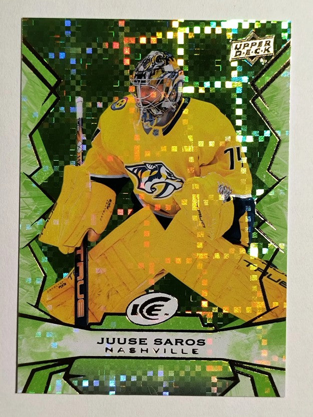 2022-23 Upper Deck Ice Green #100 Juuse Saros