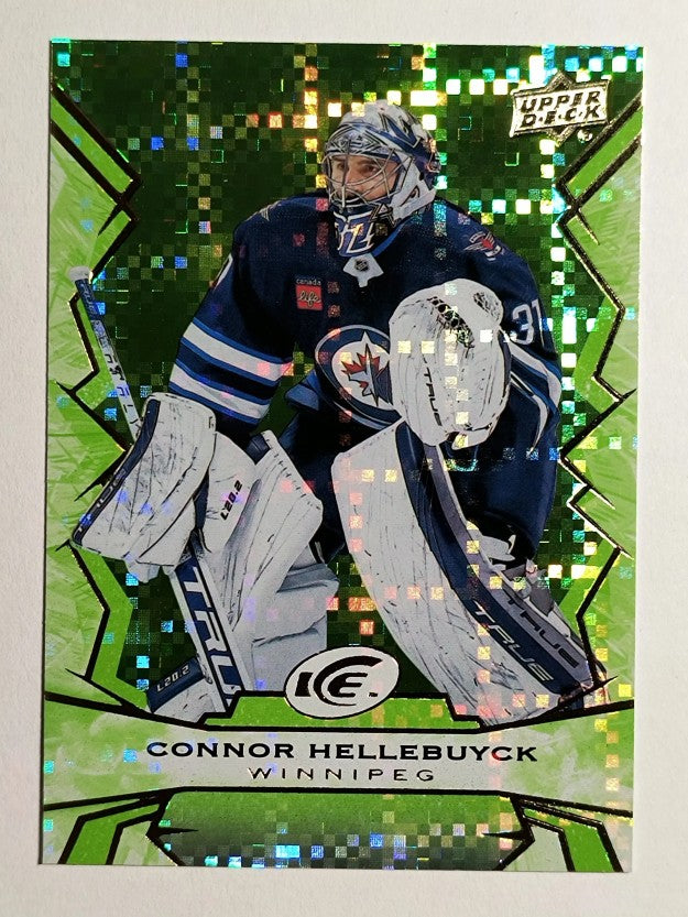 2022-23 Upper Deck Ice Green #67 Connor Hellebuyck
