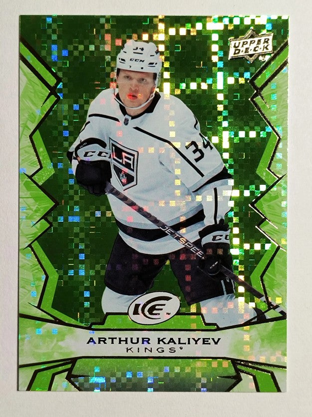 2022-23 Upper Deck Ice Green #16 Arthur Kaliyev