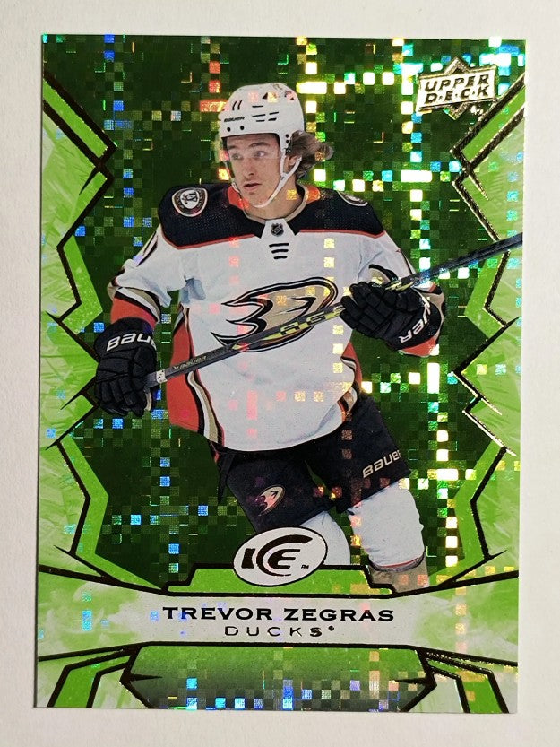 2022-23 Upper Deck Ice Green #44 Trevor Zegras