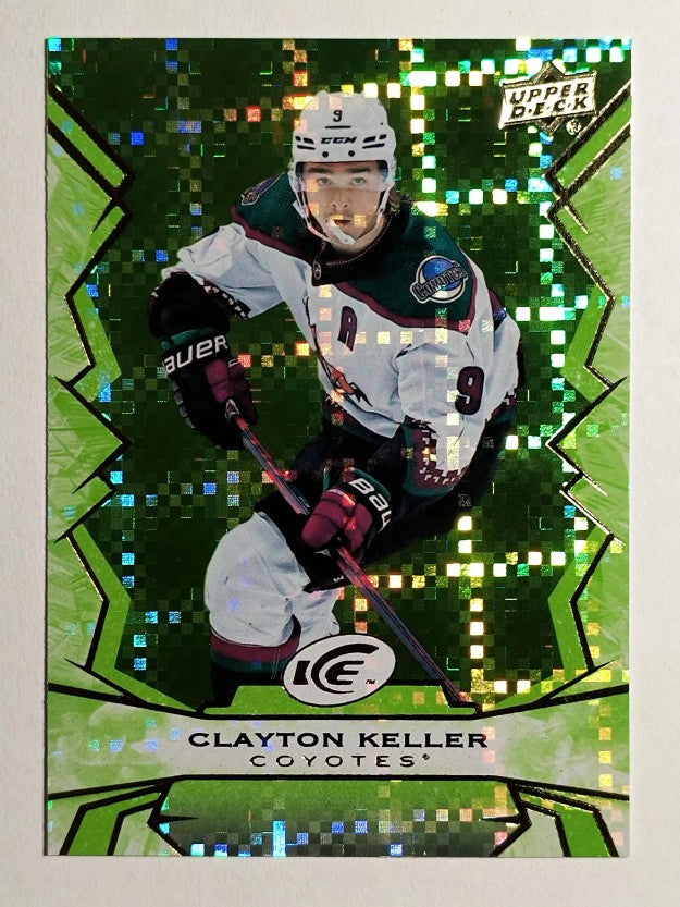 2022-23 Upper Deck Ice Green #9 Clayton Keller