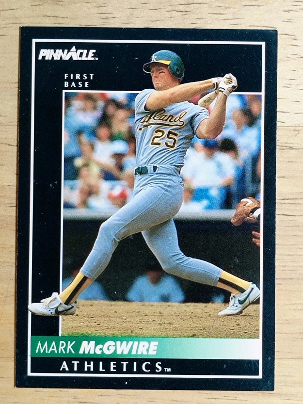 1992 Pinnacle #217 Mark McGwire