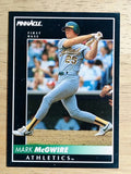 1992 Pinnacle #217 Mark McGwire