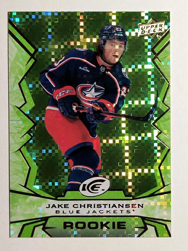 2022-23 Upper Deck Ice Green #138 Jake Christiansen RC