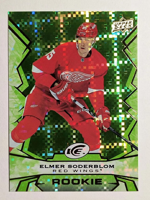 2022-23 Upper Deck Ice Green #124 Elmer Soderblom RC