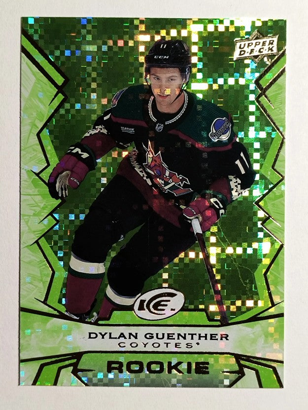 2022-23 Upper Deck Ice Green #114 Dylan Guenther RC