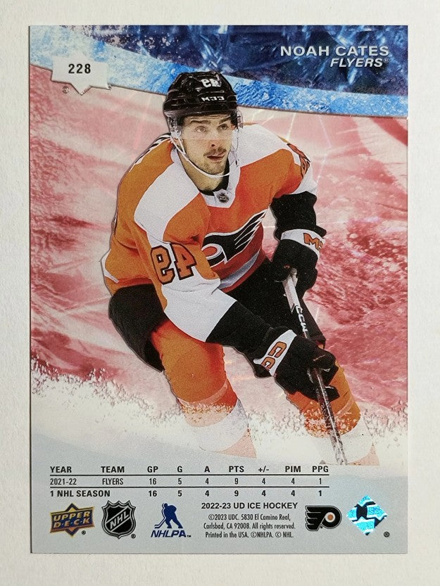 2022-23 Upper Deck Ice Red #228 Noah Cates