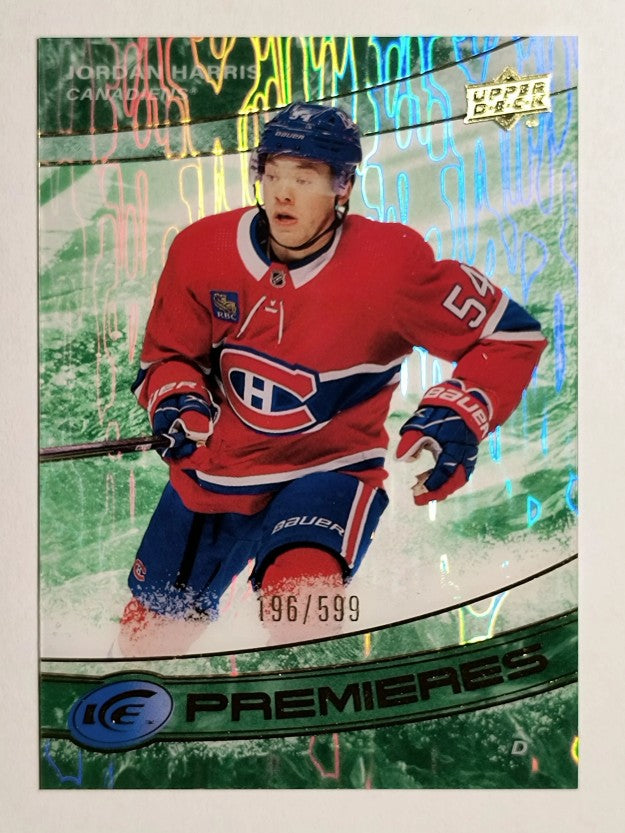2022-23 Upper Deck Ice Green #214 Jordan Harris