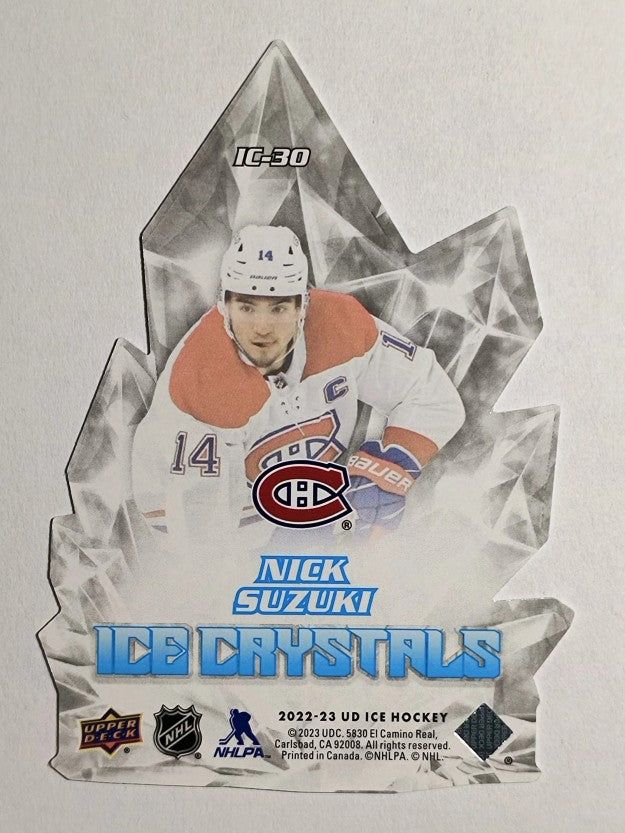 2022-23 Upper Deck Ice Crystals #IC30 Nick Suzuki