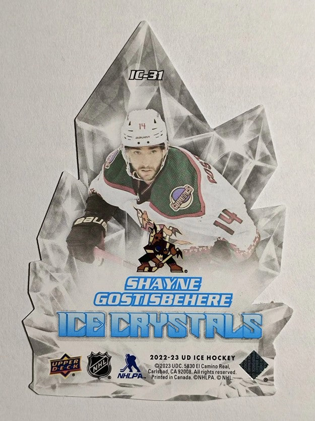 2022-23 Upper Deck Ice Crystals #IC31 Shayne Gostisbehere
