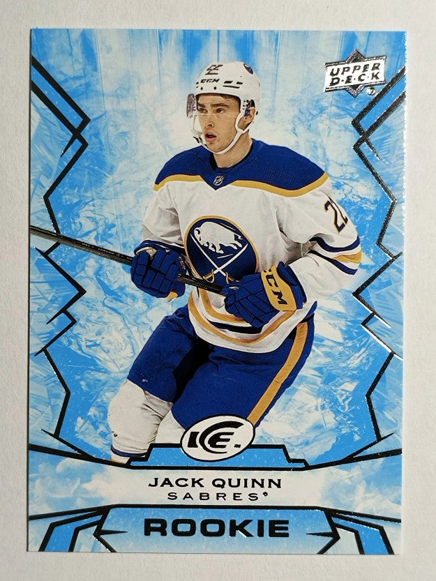 2022-23 Upper Deck Ice #131 Jack Quinn RC