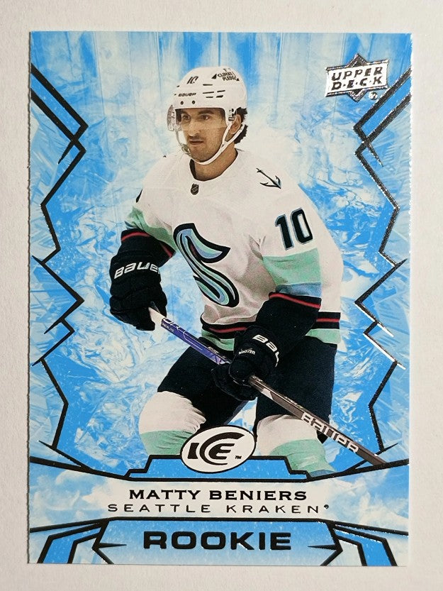 2022-23 Upper Deck Ice #117 Matty Beniers RC