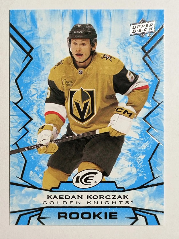 2022-23 Upper Deck Ice #115 Kaedan Korczak RC