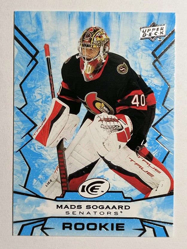 2022-23 Upper Deck Ice #137 Mads Sogaard RC
