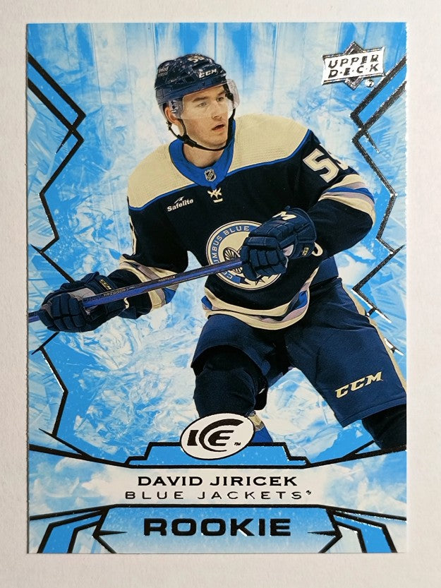 2022-23 Upper Deck Ice #112 David Jiricek RC