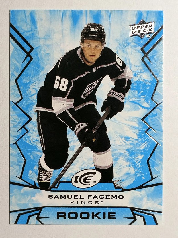 2022-23 Upper Deck Ice #104 Samuel Fagemo RC