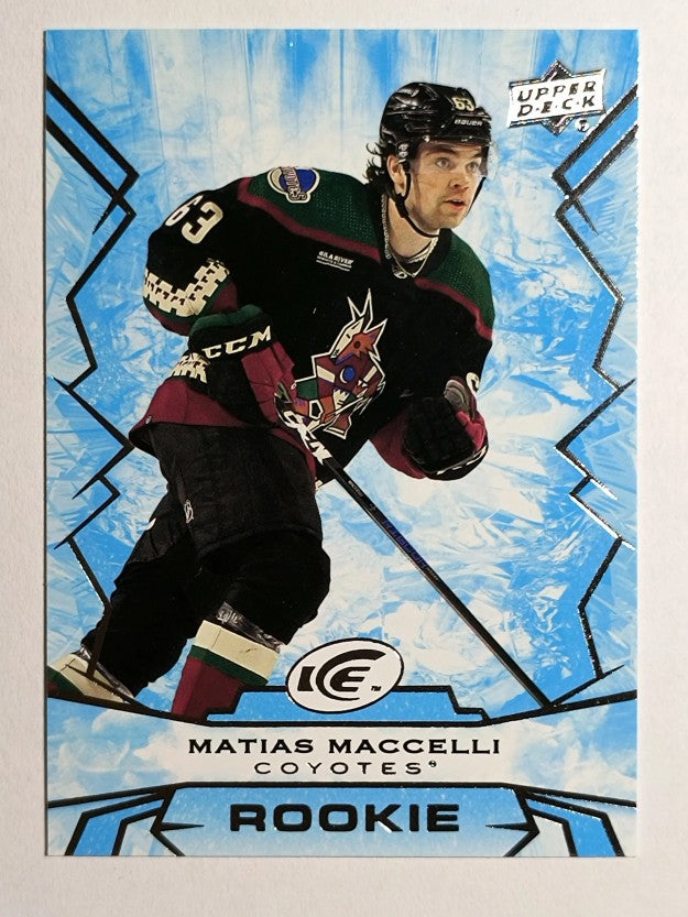 2022-23 Upper Deck Ice #120 Matias Maccelli RC