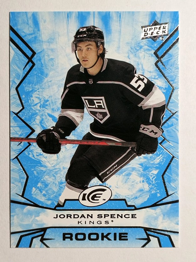 2022-23 Upper Deck Ice #123 Jordan Spence RC