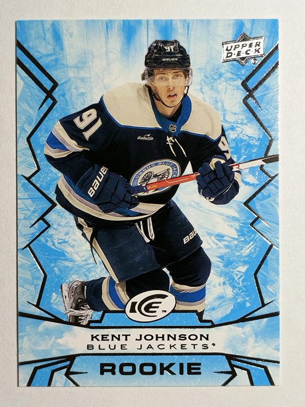 2022-23 Upper Deck Ice #141 Kent Johnson RC