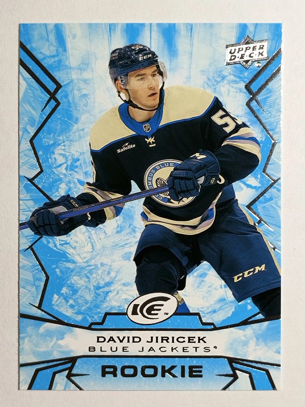 2022-23 Upper Deck Ice #112 David Jiricek RC
