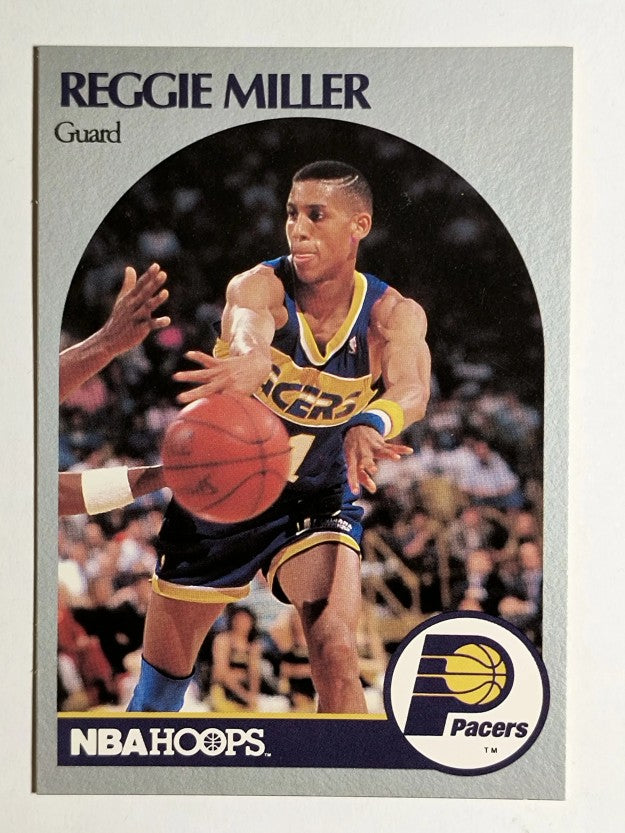 1990-91 Hoops #135 Reggie Miller