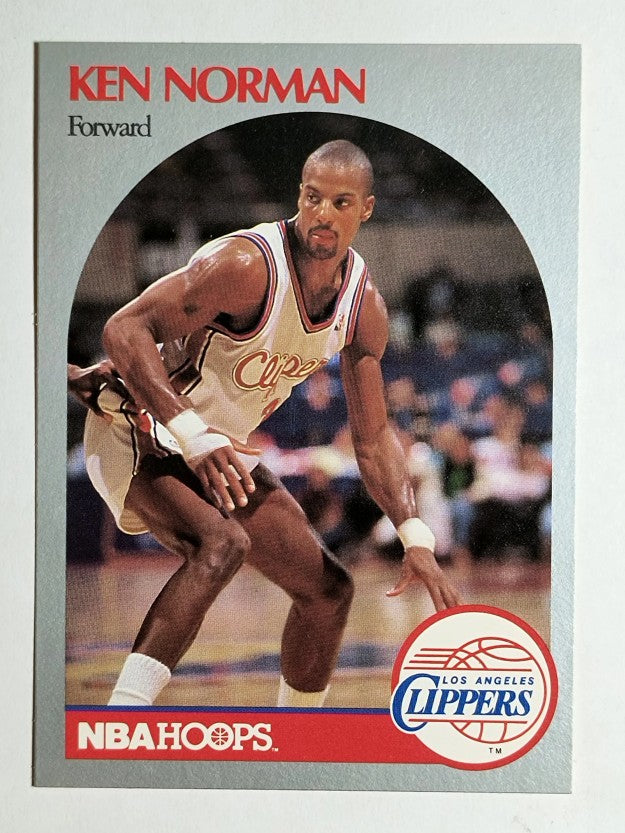 1990-91 Hoops #149 Ken Norman