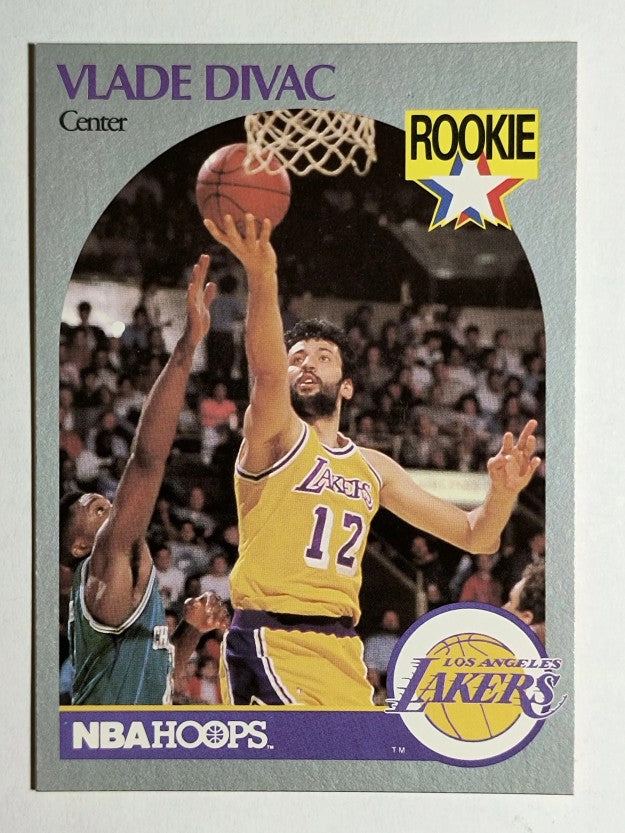 1990-91 Hoops #154 Vlade Divac RC