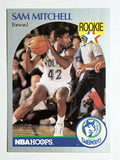 1990-91 Hoops #188 Sam Mitchell RC