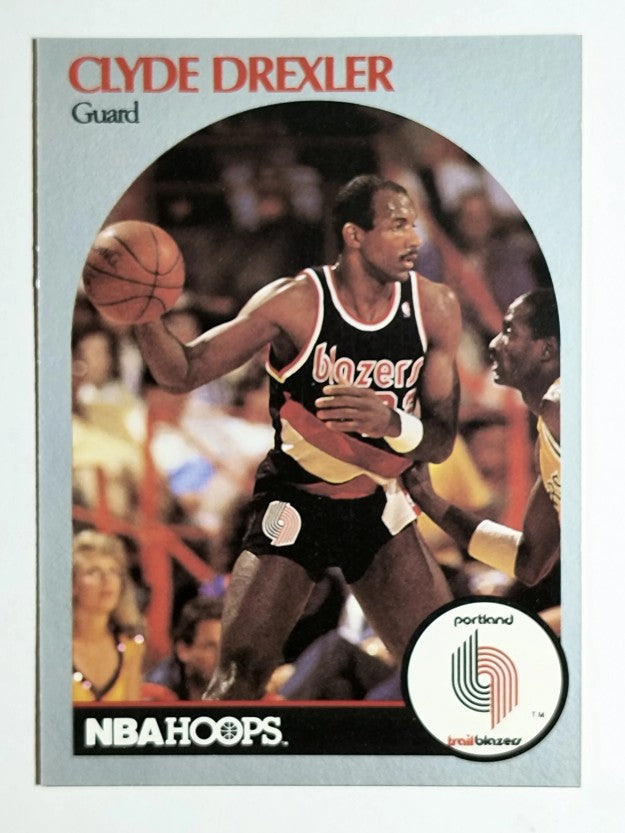 1990-91 Hoops #245 Clyde Drexler