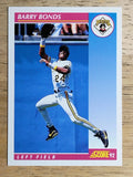 1992 Score #555 Barry Bonds