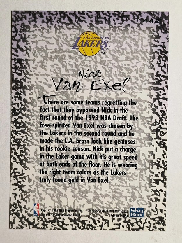1994-95 Hoops #442 Nick Van Exel GM