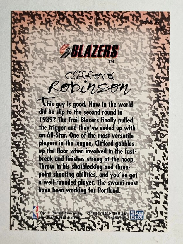 1994-95 Hoops #445 Clifford Robinson GM