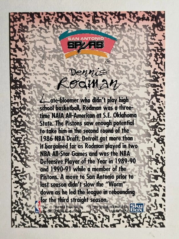 1994-95 Hoops #448 Dennis Rodman GM