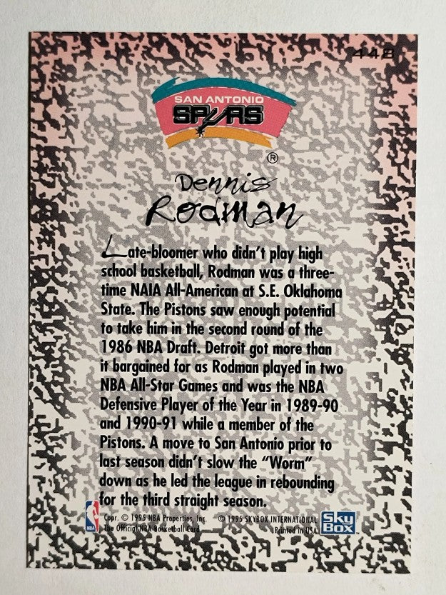 1994-95 Hoops #448 Dennis Rodman GM