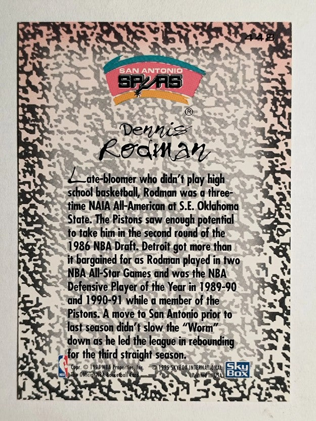 1994-95 Hoops #448 Dennis Rodman GM