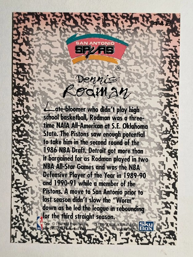 1994-95 Hoops #448 Dennis Rodman GM