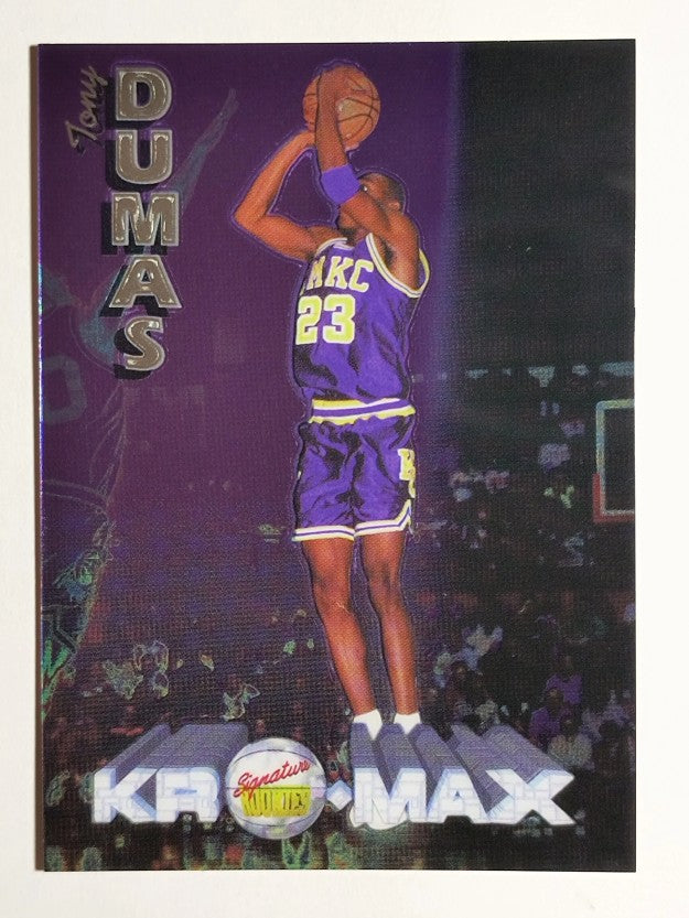 1995 Signature Rookies Kromax #13 Tony Dumas