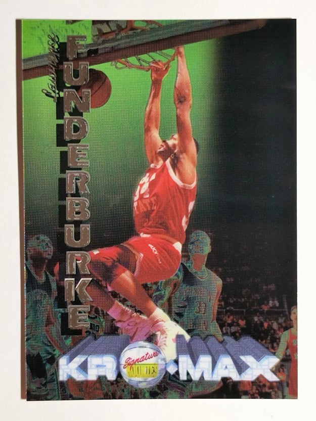 1995 Signature Rookies Kromax #36 Lawrence Funderburke