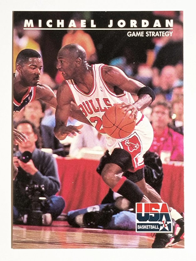 1992 SkyBox USA #39 Michael Jordan/Game Strategy