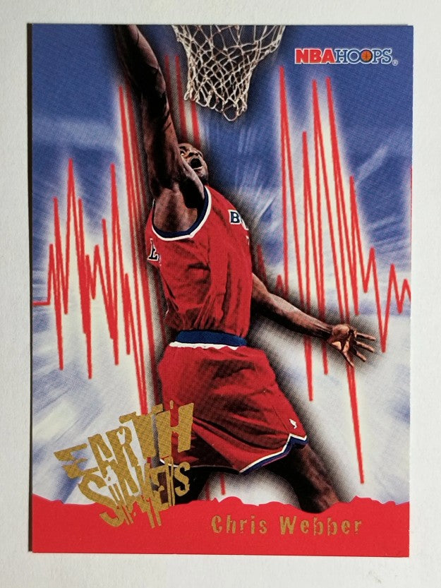 1995-96 Hoops #372 Chris Webber ES