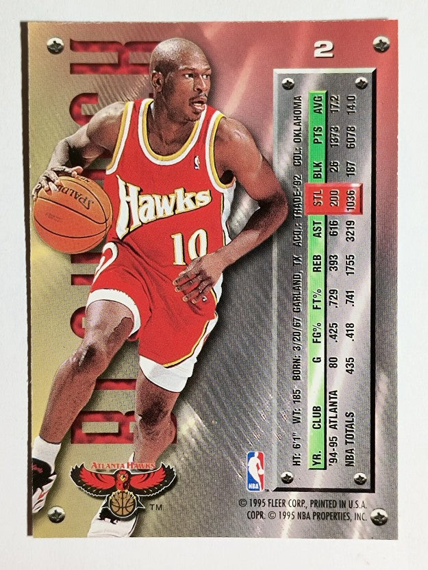 1995-96 Metal #2 Mookie Blaylock