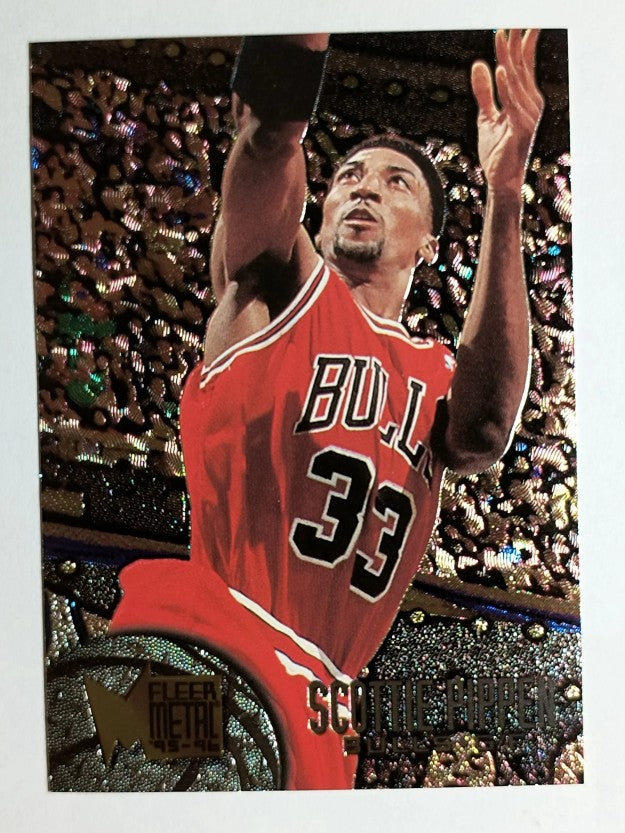 1995-96 Metal #15 Scottie Pippen